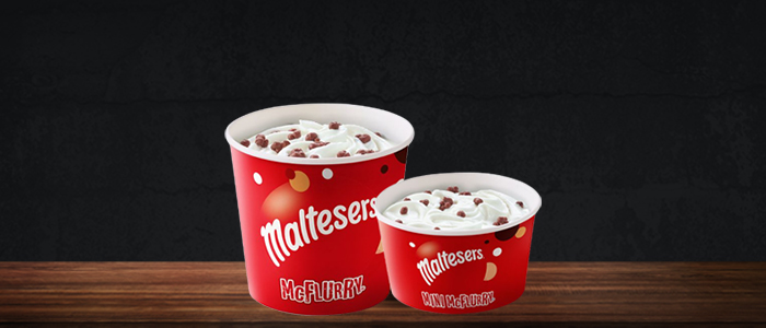 Crolla's Malteaser Sundae Ice Cream 