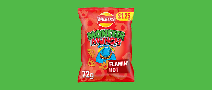 Monster Munch Flammin Hot 