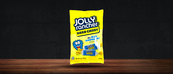 Jolly Rancher Hard Blue Raspberry Candy Share Bag 