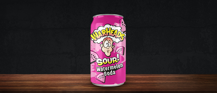 Warheads Sour Watermelon Soda 
