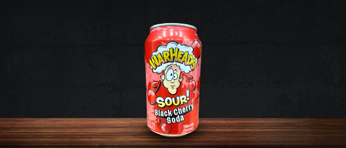 Warheads Sour Black Cherry Soda 